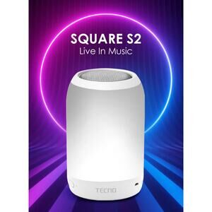 Sealed new Tecno Square S2 LED Bluetooth Color Change Speaker vibe light